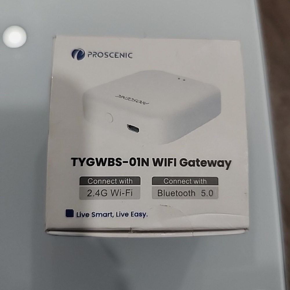 Proscenic Tuya Bluetooth Hub, Wi-Fi Gateway TYGWBS-01N